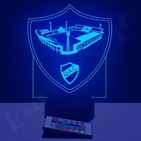 Lámpara led personalizada Quilmes | Cancha