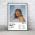 Imagen de Cuadro Music Collection | Taylor Swift