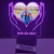 Lámpara led personalizada con fotos | Día del abuelo | Modelo 6 - comprar online