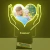 Lámpara led personalizada con fotos | Modelo 6 | Papá - tienda online