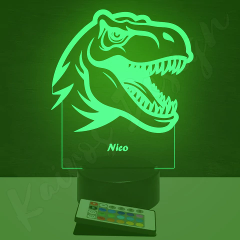 Lámpara led personalizada | Día del niño | Dinosaurio - comprar online
