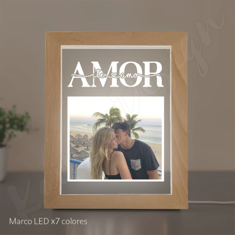 Marco led personalizado | Modelo 8 | Parejas