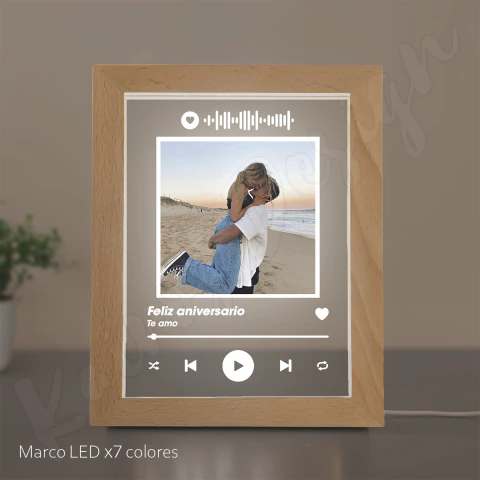 Marco led personalizado | Modelo 4 | Parejas
