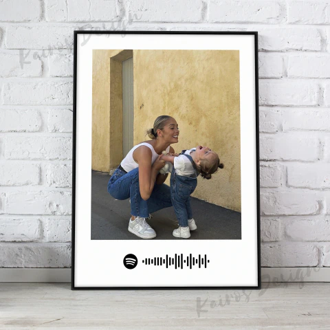 Cuadro personalizado Spotify | Día de la Madre