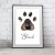 Cuadro personalizado Paw