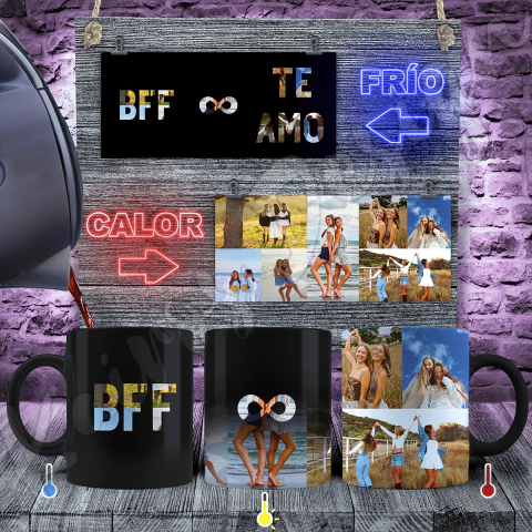 Taza Mágica Día del amigo Modelo 1 - comprar online