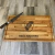 Tabla personalizada + Cuchillo | Escudo + Nombre | River