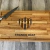 Tabla personalizada + Cuchillo | Escudo + Nombre | Unión - Kairos Design