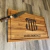 Tabla personalizada + Cuchillo | Escudo + Nombre | Talleres en internet