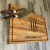 Tabla personalizada + Tenedor + Cuchillo | Escudo + Nombre | Racing en internet