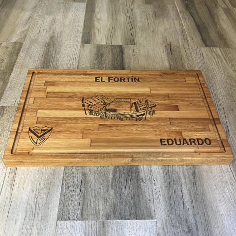 Tabla personalizada | Cancha + Escudo + Frases | Vélez