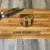 Tabla personalizada + Tenedor + Cuchillo | Escudo + Nombre | Atlético Tucumán - Kairos Design