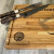Tabla personalizada + Tenedor + Cuchillo | Cancha + Escudo + Frases | Lanús - comprar online