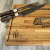 Tabla personalizada + Tenedor + Cuchillo | Cancha + Escudo + Frases | Estudiantes - comprar online