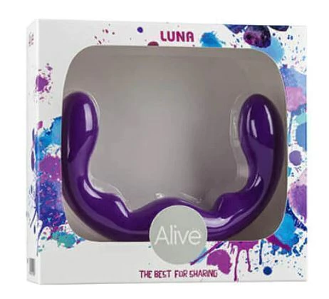 Consolador doble de silicona Alive Luna