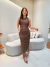 Vestido Tule Animal Print - comprar online
