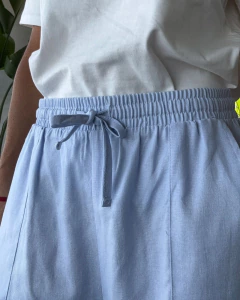 Short MILI - Lavanda (lino con spandex) en internet