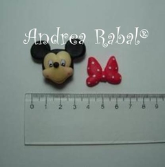 CARA MICKEY Y MINNIE CHICA -AR499- en internet