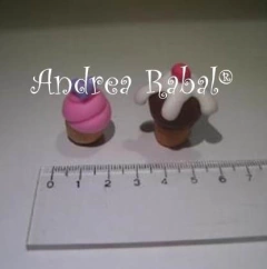 CUPCAKE ESPIRAL Y BOMBA MINI -AR0412- en internet