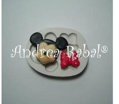 CARA MICKEY Y MINNIE MEDIANA -AR0500- - comprar online