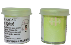 POLVO DE NACAR AMARILLO ARCOIRIS AR1532