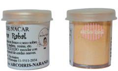 POLVO DE NACAR NARANJA ARCOIRIS AR1533