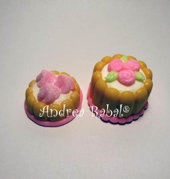 POSTRE VAINILLAS GRANDE -AR0415- - Andrea Rabal Moldes de Silicona