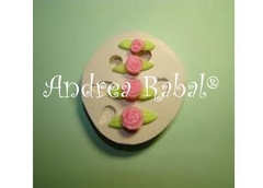 ROSAS CON HOJAS -AR0304- - comprar online