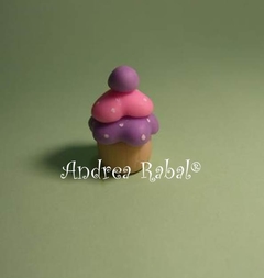 CUPCAKE CON VOLUMEN GRANDE -AR0405- - Andrea Rabal Moldes de Silicona
