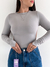Body costas nuas Loren Cinza - Melq