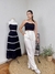 Calça Reta Linho Raquel Off - Inovar Store