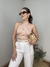 Cropped Cetim Monica Rosa Ballet