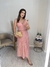 Vestido Laise Kika Rosa Bebê
