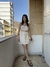 Vestido Curto Malu Areia