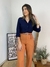 CAMISA CHARLOTTE AZUL MARINHO - loja online