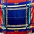 Lenço Cetim 1 Vermelho Com Azul