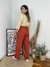 Calça Reta Laura Terracota - loja online