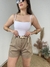 Short Alfaiaria Jade Nude - comprar online