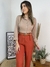 Camisa Charlotte Cappuccino - comprar online