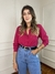 Camisa Charlotte Magenta - loja online