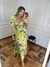 Vestido Elba VERDE LIMA COM AZUL