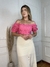 Cropped Bordado Yana Pink na internet
