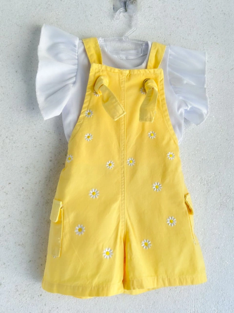 Jardineira Liz - Amarelo