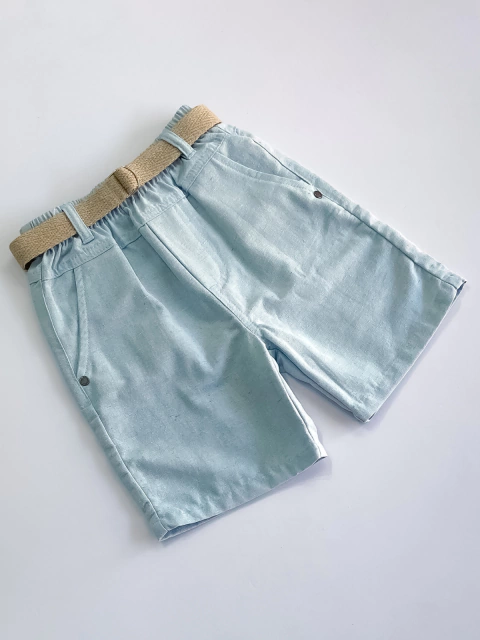 Bermuda Miguel - Azul Maya - comprar online