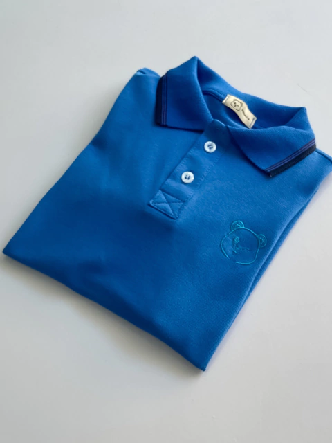 Camisa Polo - Azul - comprar online