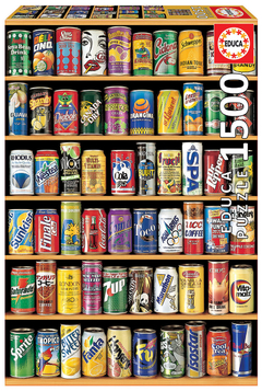 14446 Rompecabezas Puzzle Educa 1500 Piezas Latas