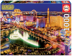 16761 Rompecabezas Puzzle Educa 1000 Piezas Las Vegas Neón "SOBRE PEDIDO"