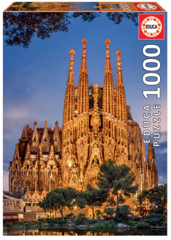 17097 Rompecabezas Puzzle Educa 1000 Piezas Sagrada Familia