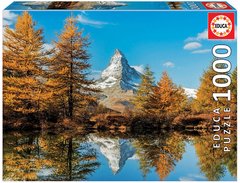 17973 Rompecabezas Puzzle Educa 1000 Piezas Monte Cervino En Otoño "SOBRE PEDIDO"