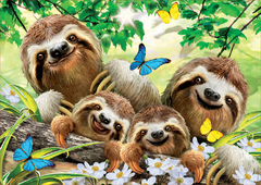 18450 Rompecabezas Puzzle Educa 500 Piezas Familia de Perezosos "SOBRE PEDIDO" - comprar en línea